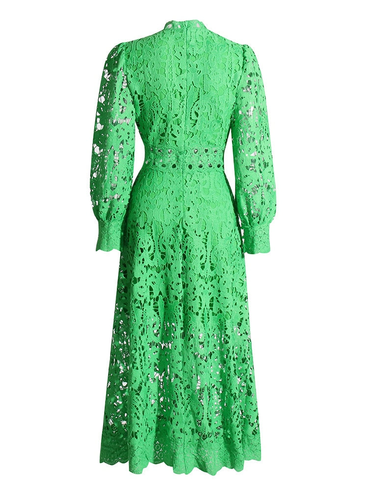 Vintage Green Dress