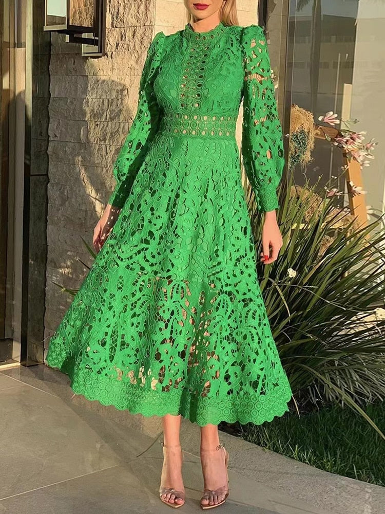 Vintage Green Dress