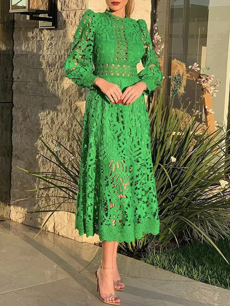 Vintage Green Dress